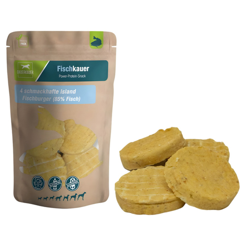 DAUERKAUER Fischkauer Island Fischburger 140 g
