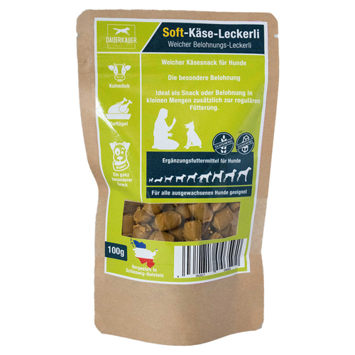DAUERKAUER Softkäse Belohnungsleckerli 100 g