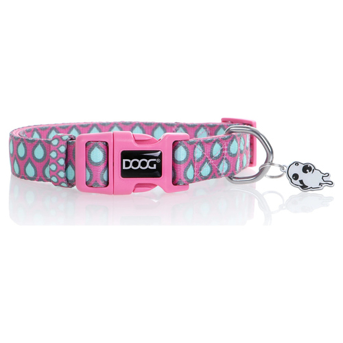 DOOG Halsband Luna pink/tear drop, Größe: M