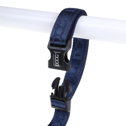 DOOG Neosport CLIP-IT Leine navy, Maße: 130-160 x 2,5 cm
