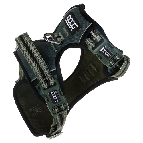 DOOG Neotech Geschirr grün, Größe: XL