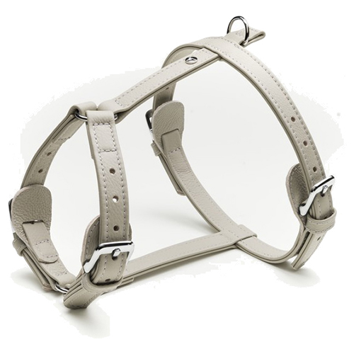 Das Lederband Geschirr Amsterdam grey/grey