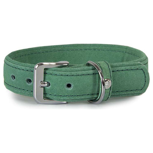 Das Lederband Hundehalsband Toronto Leaf Green, Länge: 60 cm Das Lederband Hundehalsband Toronto Leaf Green, Länge: 60 cm