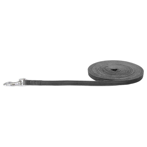 Das Lederband Schleppleine Weinheim Granite, Maße: 500 cm / 12 mm