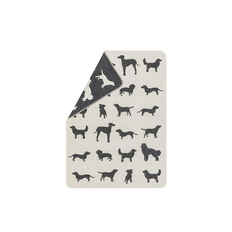 Decke Dogs Allover 70x90cm
