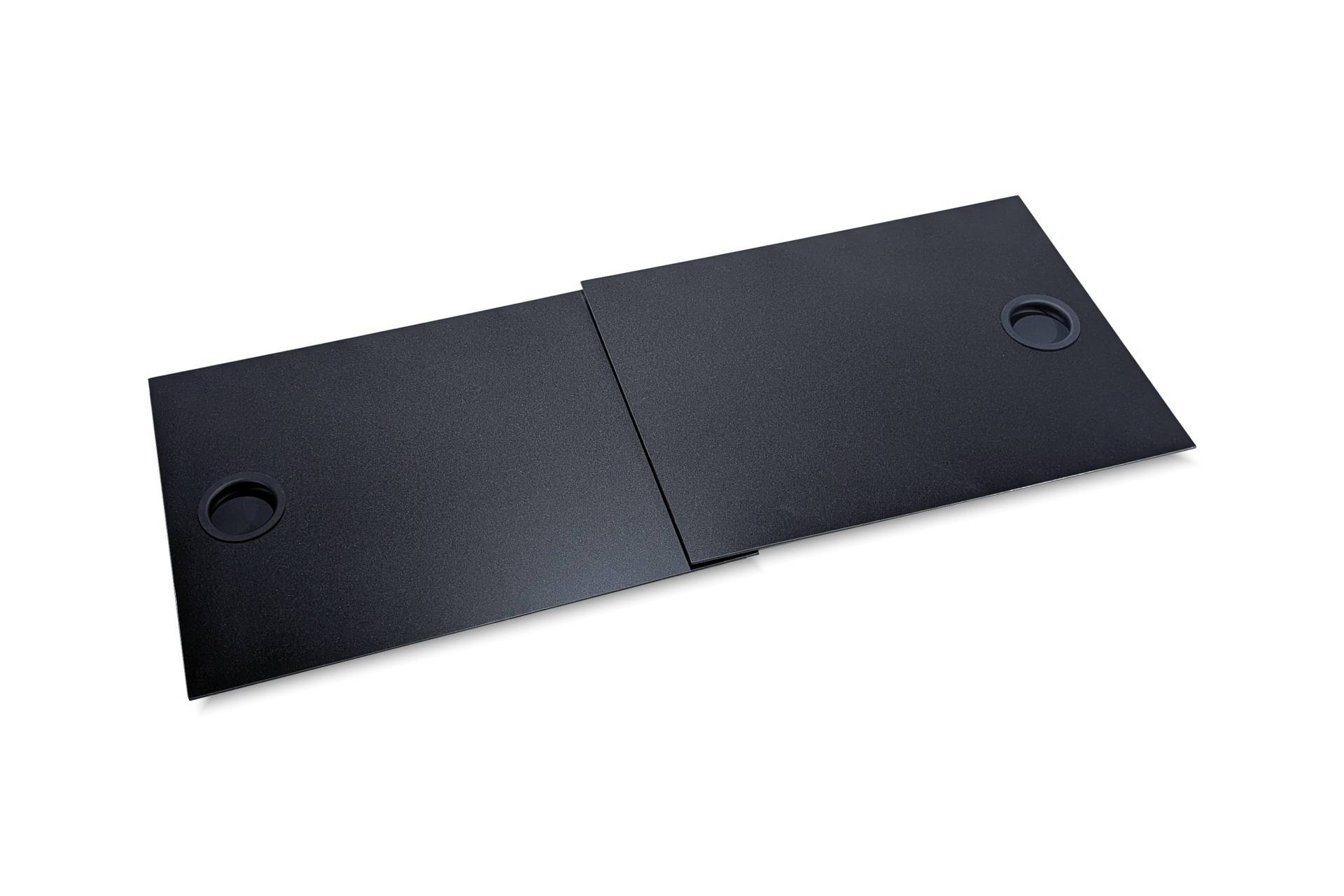 Deckscheiben Schwarz kompatibel für Eheim proxima 175LED Aquarien mit Schiebedec...