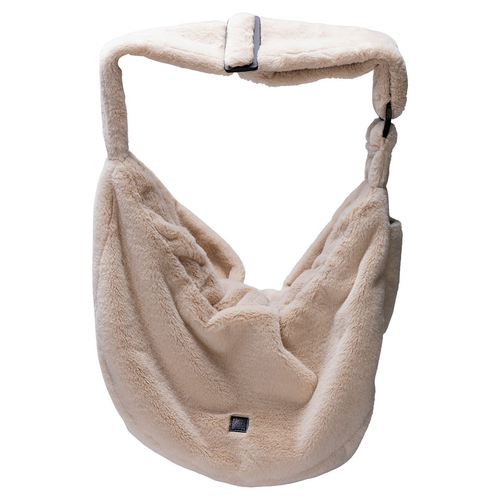 Designed by Lotte Transporttasche Laki beige für Katzen