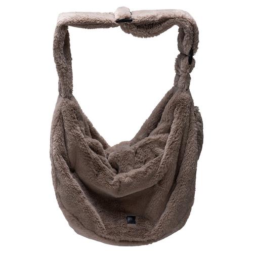 Designed by Lotte Transporttasche Laki taupe für Katzen