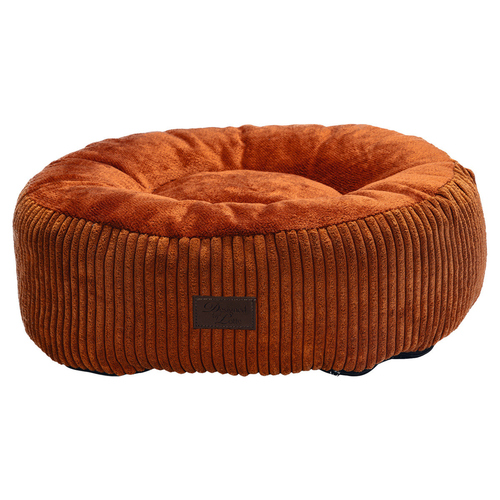 Designed by Lotte Hundebett Ribbed mit hohem Rand terrakotta, Maße: 50 x 50 x 17 cm Designed by Lotte Hundebett Ribbed mit hohem Rand terrakotta, Maße: 50 x 50 x 17 cm