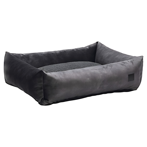 Designed by Lotte Hundebett Yndis anthrazit, Maße: 80 x 70 x 22 cm