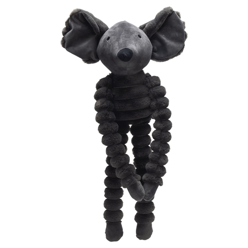 Designed by Lotte Hundespielzeug Reza Maus Swing anthrazit aus Plüsch