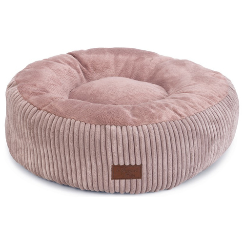 Designed by Lotte Katzen Liegebett Ribbed pink Designed by Lotte Katzen Liegebett Ribbed pink