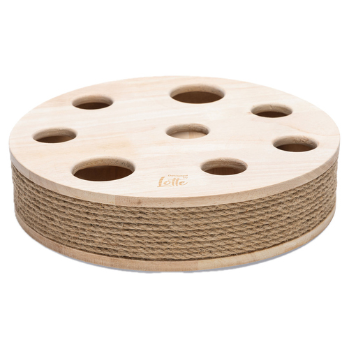Designed by Lotte Katzenspielzeug Raya braun aus Holz