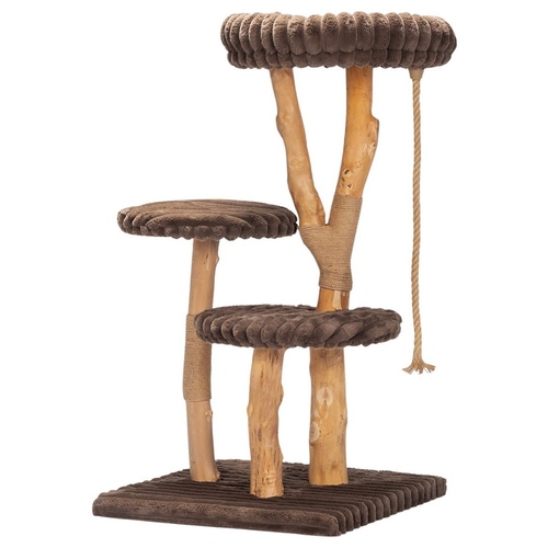 Designed by Lotte Kratzbaum Raja braun aus Holz Designed by Lotte Kratzbaum Raja braun aus Holz