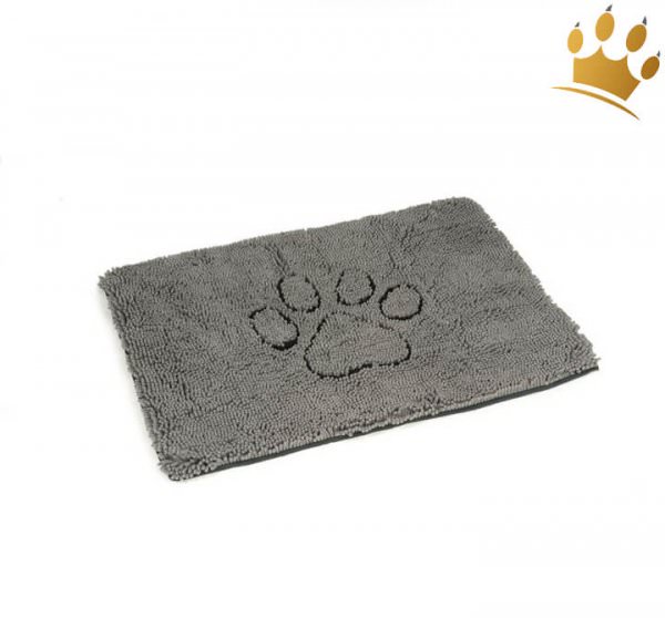 Dirty Dog Doormat Tatze Grau 88x68cm