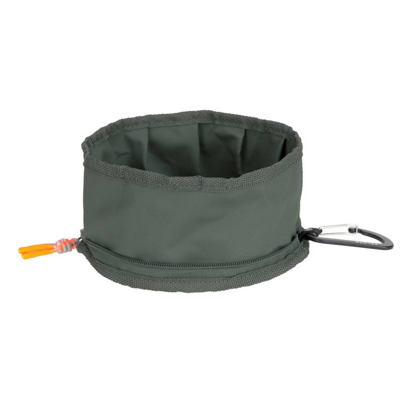 Dog Bowl to Go Tura in Dark Olive Dog Bowl to Go Tura in Dark Olive