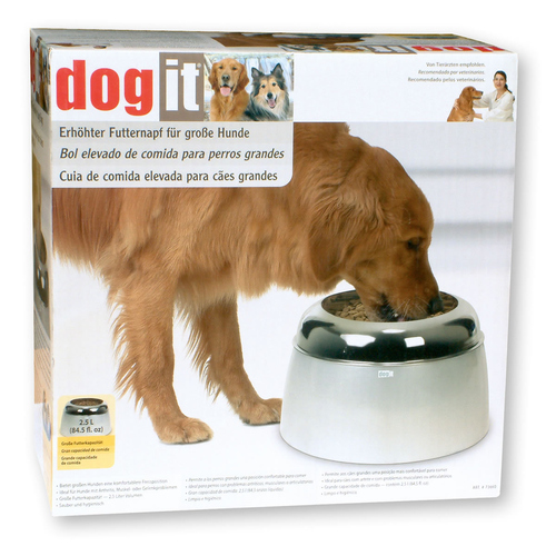 Dogit Erhöhter Futternapf für große Hunde