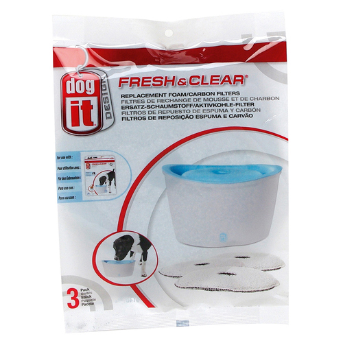 Dogit Ersatzfilter für Hunde-Trinkbrunnen 3er Pack