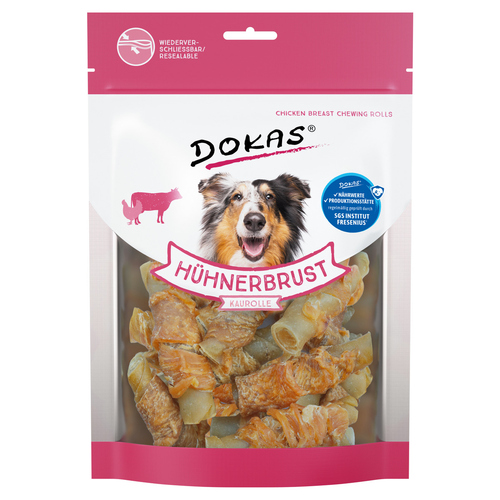 Dokas Hühnerbrust Kaurolle 250 g