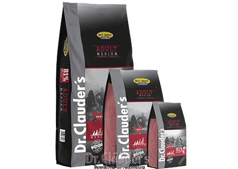 Dr Clauder Best Trockenfutter für Hund Best Choice Adult Medium - Sparpaket: 2 x 12,5kg