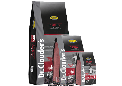 Dr Clauder Trockenfutter für Hund Best Choice Adult Large - Sparpaket: 3 x 4kg