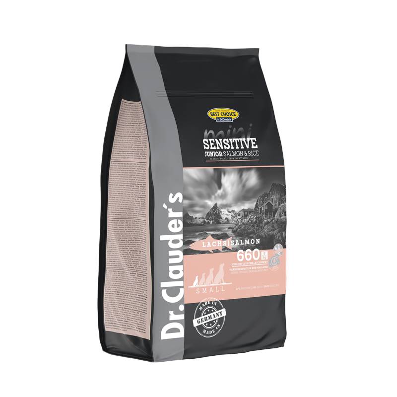 Dr. Clauder’s Best Choice Mini Junior Lachs & Reis 4 x 2kg - 2kg Dr. Clauder’s Best Choice Mini Junior Lachs & Reis 4 x 2kg - 2kg