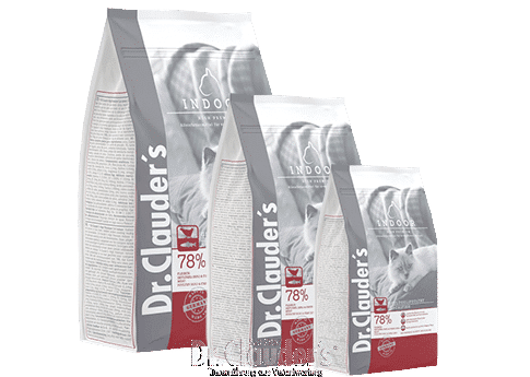 Dr Clauder Trockenfutter für Katze High Premium Indoor - Sparpaket: 2 x 10kg