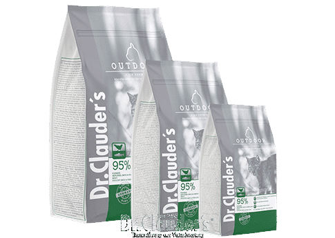 Dr Clauder Trockenfutter für Katze High Premium Outdoor - Sparpaket: 3 x 4kg