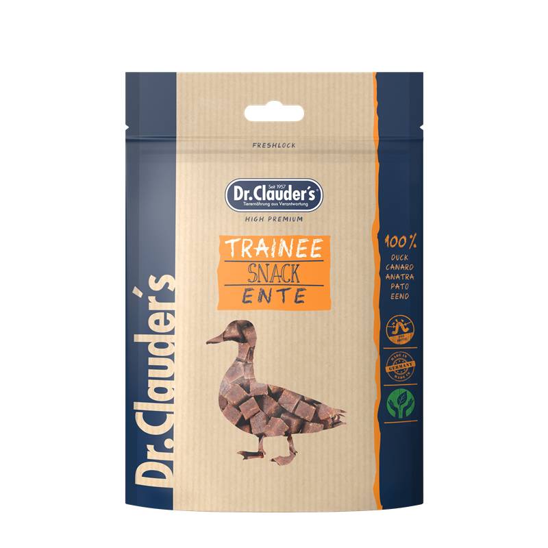 Dr. Clauder’s Trainee Snack Ente 10 x 80g Dr. Clauder’s Trainee Snack Ente 10 x 80g