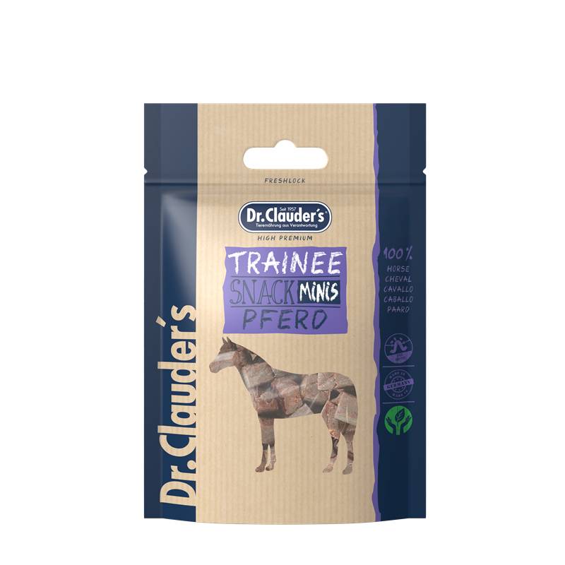 Dr. Clauder’s Trainee Snack Minis Pferd 10 x 50g
