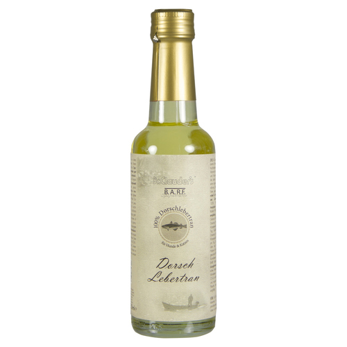 Dr. Clauders BARF Dog & Cat Reiner Dorschlebertran 250 ml