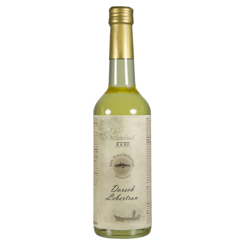 Dr. Clauders BARF Dog & Cat Reiner Dorschlebertran 500 ml