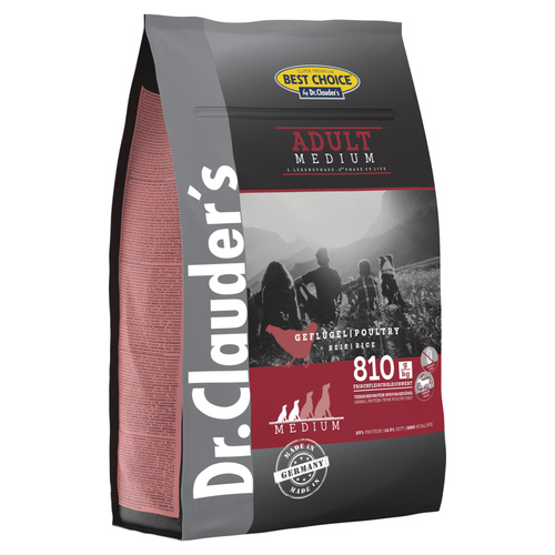 Dr. Clauders Best Choice Adult Medium Breed 4 kg Dr. Clauders Best Choice Adult Medium Breed 4 kg