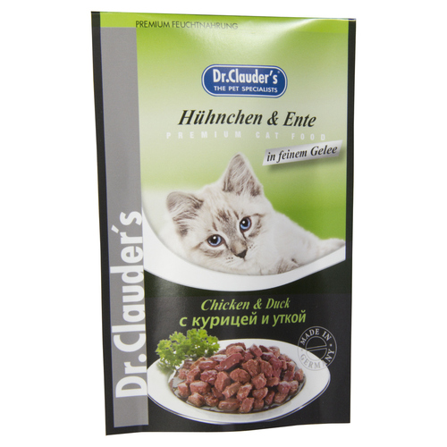 Dr. Clauders Hühnchen & Ente in Gelee 100 g - 20 Stück