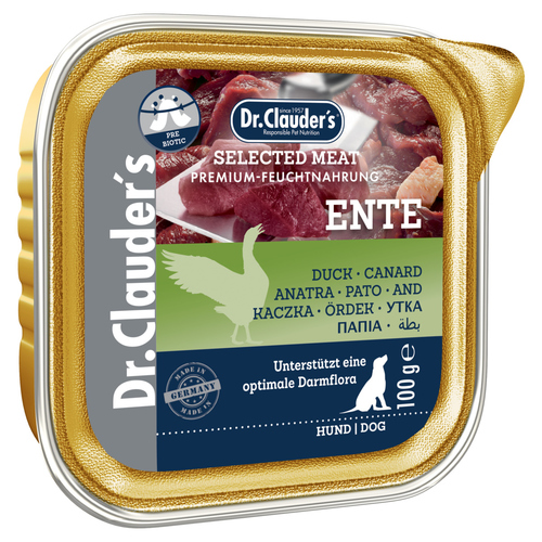 Dr. Clauders Selected Meat mit Ente 100 g - 30 Stück