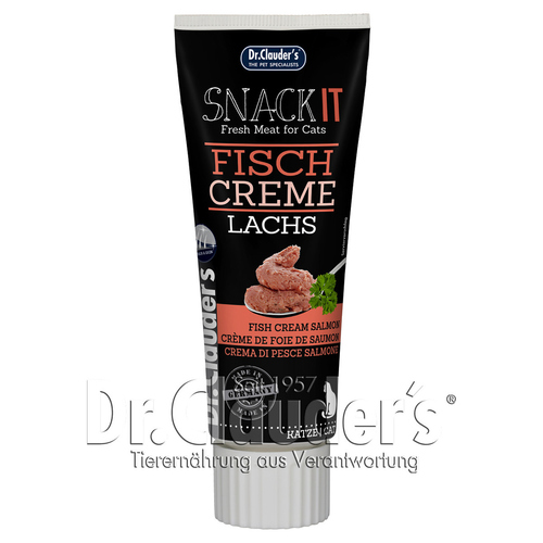 Dr. Clauders Snack IT Fischcreme Lachs Fresh Fish 75 g
