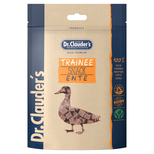Dr. Clauders Trainee Snack Ente 80 g - 10 Stück