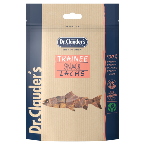 Dr. Clauders Trainee Snack Lachs 80 g - 10 Stück