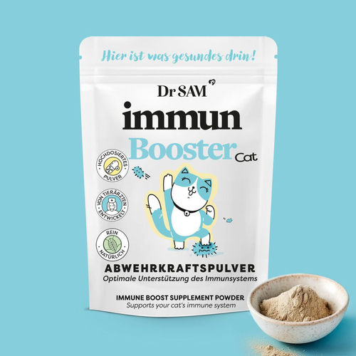 Dr. Sam Immun Booster für Katzen, Inhalt: 90 g Dr. Sam Immun Booster für Katzen, Inhalt: 90 g