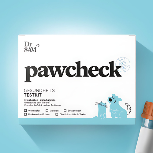 Dr. Sam Pawcheck Wurmtest für Hunde