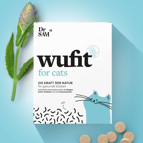 Dr. Sam Wufit 3 Monatskur für Katzen, Gewicht: > 5 kg