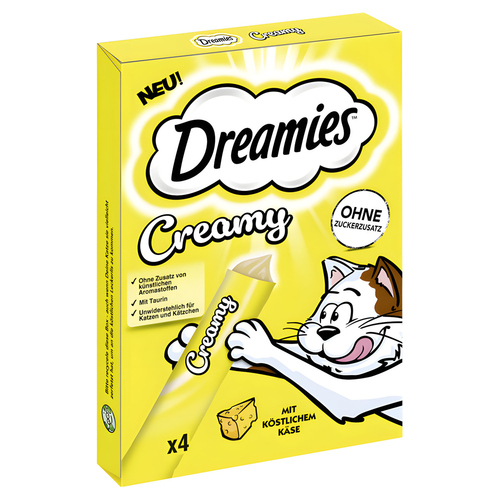 Dreamies Multipack Creamy Käse 4 x 10 g
