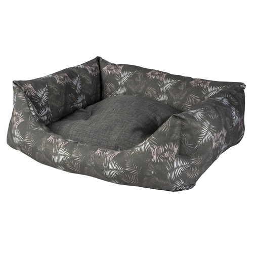 Duvo+ Bett Nigra rechteckig schwarz, Maße: 70 x 60 x 18 cm