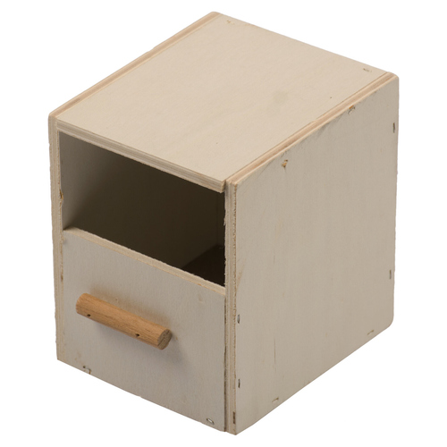 Duvo+ Brutkasten Holz für Finken 1/3 offen