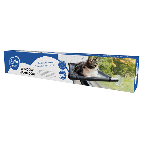 Duvo+ Fensterhängematte schwarz Duvo+ Fensterhängematte schwarz