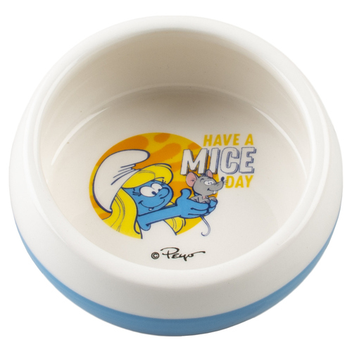 Duvo+ Futternapf "Die Schlümpfe" Schlumpfine weiß/blau 100 ml für Nager Duvo+ Futternapf "Die Schlümpfe" Schlumpfine weiß/blau 100 ml für Nager