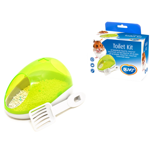 Duvo+ Hamster WC-Kit grün