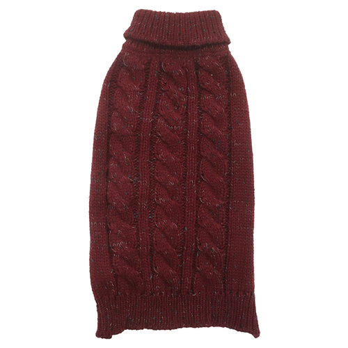 Duvo+ Hunde Pullover Cozy rot, Größe: M