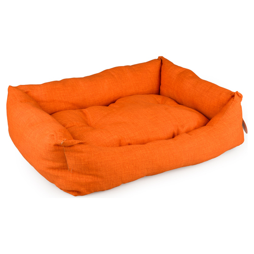 Duvo+ Hundebett rechteckig tangerine orange, Maße: 45 x 30 x 15 cm