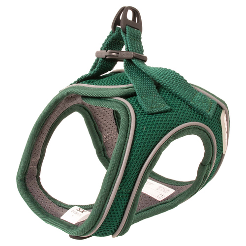 Duvo+ Hundegeschirr Ultimate fit grün, Größe: S